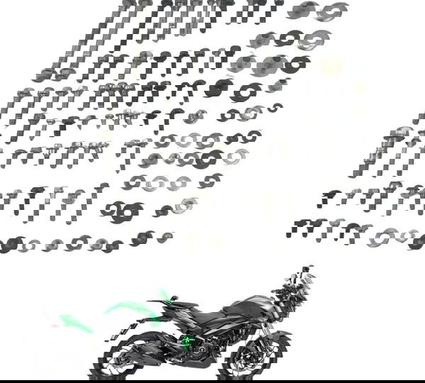 Kit Parafusos Diversos Bajaj Dominar 400 23-25 Original