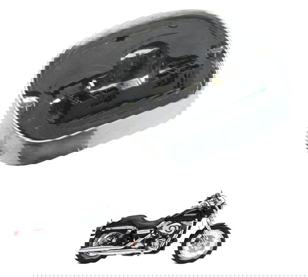 Suporte Lanterna Traseira C/detalhes Harley Dyna 08-11 Origi