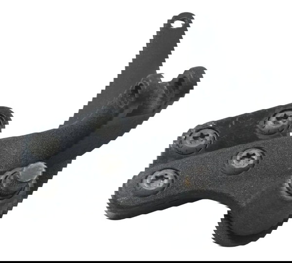 Suporte Pedaleira Traseira Direita Harley Dyna 08-11 Origina Preto