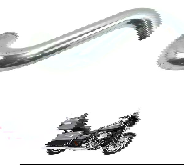 Capa Proteção Escape Tras Harley Electra Glide Limited 14-17