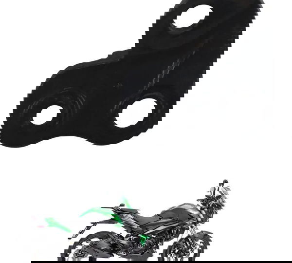 Suporte Pedal Descanso Lateral Bajaj Dominar 400 23-25 Origi Preto