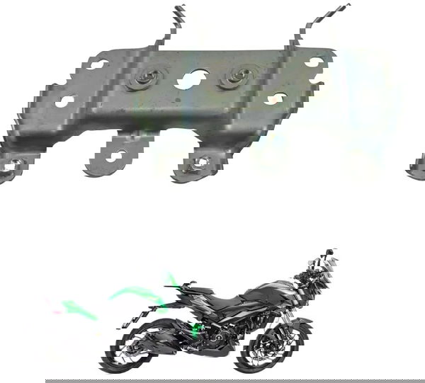 Suporte Banco Bajaj Dominar 400 23-25 Original Cinza