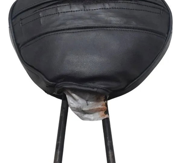 Encosto Banco Piloto C/ Avaria Harley Electra Glide Limited Preto