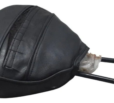 Encosto Banco Piloto C/ Avaria Harley Electra Glide Limited Preto