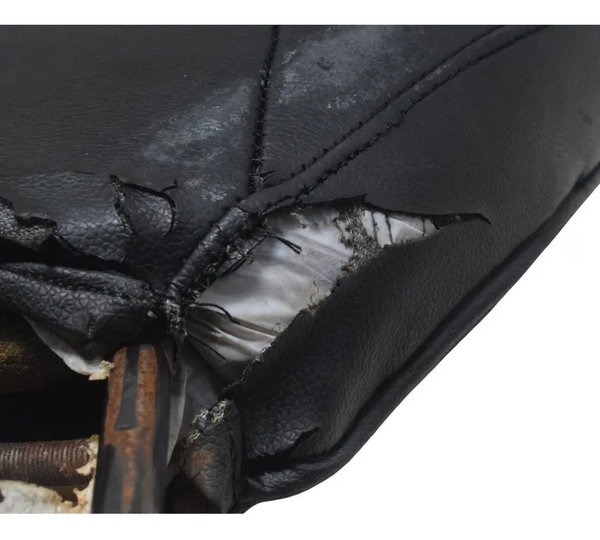 Encosto Banco Piloto C/ Avaria Harley Electra Glide Limited Preto