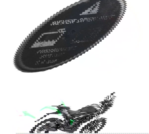 Tampa Radiador Bajaj Dominar 400 23-25 Original Preto