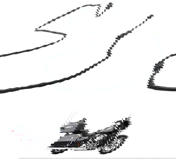 Flexível Freio Tras A Harley Electra Glide Limited 14-17