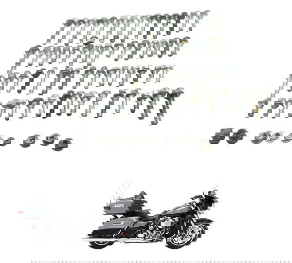 Kit Parafusos Diversos Harley Electra Glide Limited 14-17