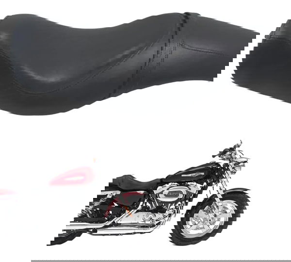 Banco Harley Xl 1200 Cb 14-16 Original Preto