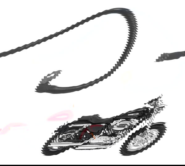 Cabo Bateria Negativo Harley Xl 1200 Cb 14-16 Original Preto