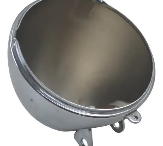 Carcaça Farol Harley Xl 1200 Cb 14-16 Original Prateado