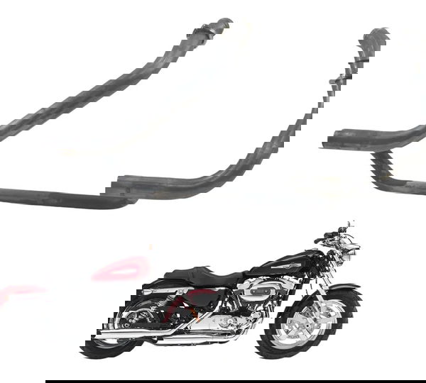 Curva Escape C/detalhes Harley Xl 1200 Cb 14-16 Original