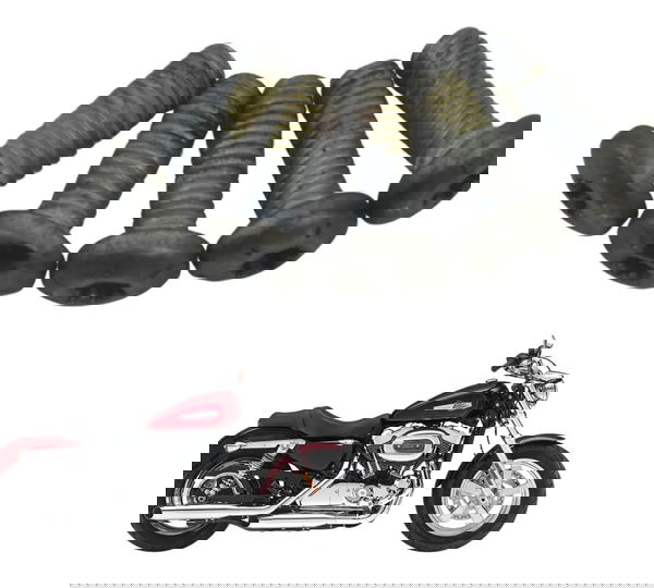 Jogo Parafuso Disco Dianteiro Harley Xl 1200 Cb 14-16 Origin