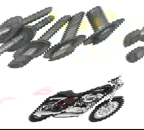 Jogo Parafuso Polia Harley Xl 1200 Cb 14-16 Original