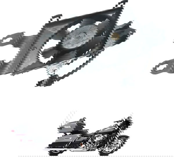 Ventoinha Radiador Dir Harley Electra Glide Limited 14-17