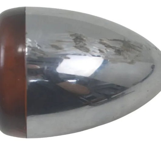 Pisca Traseiro C/detalhes S/plug Harley Xl 1200 Cb 14-16 Laranja