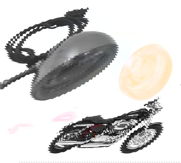 Pisca Dianteiro Harley Xl 1200 Cb 14-16 Original Laranja