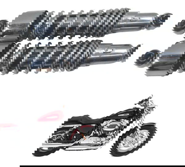 Par Amortecedor Traseiro Harley Xl 1200 Cb 14-16 Original