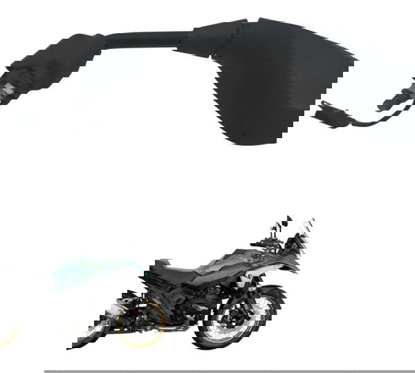 Espelho Retrovisor Dir Sensor Ponto Cego Bmw R 1300 Gs 24-26
