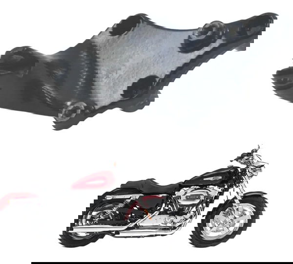 Suporte Pedaleira Traseira Dir Harley Xl 1200 Cb 14-16 Origi Preto