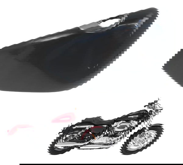 Tampa Lateral Direita Harley Xl 1200 Cb 14-16 Original Preto