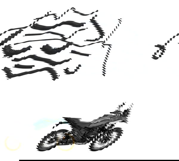 Kit Mangueira Bmw R 1300 Gs 24-26 Original