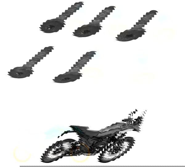 Kit Parafuso Disco Traseiro Bmw R 1300 Gs 24-26 Original