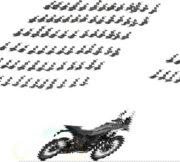Kit Parafuso Carenagem Bmw R 1300 Gs 24-26 Original