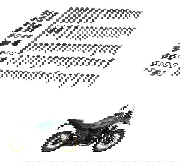 Kit Parafuso Diversos Bmw R 1300 Gs 24-26 Original