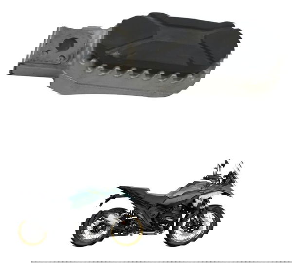 Pedaleira Traseira Esquerda Bmw R 1300 Gs 24-26 Original