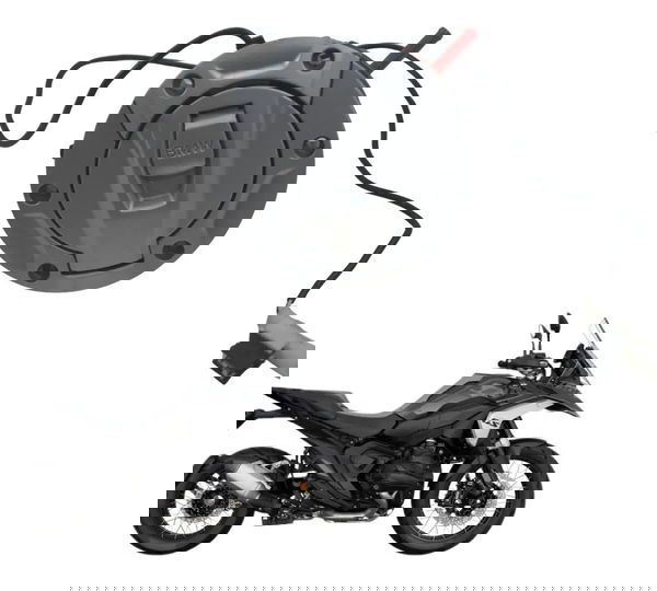 Tampa Tanque Keyless Bmw R 1300 Gs Triple Black 24-26 Origi