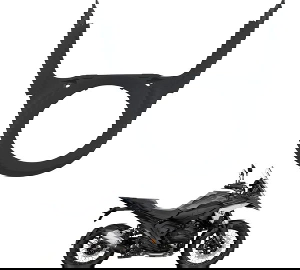 Acabamento Tampa Tanque Bmw R 1300 Gs Triple Black 24-26