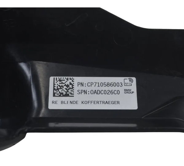 Acabamento Suporte Alforge Bmw R 1300 Gs Triple Black 24-26 Preto