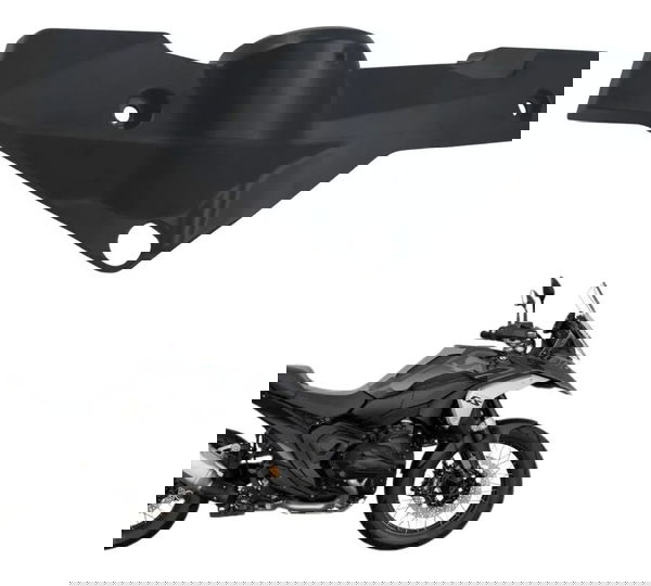 Acabamento Suporte Alforge Bmw R 1300 Gs Triple Black 24-26 Preto