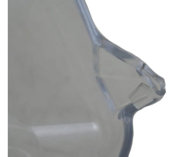 Defletor Ar Esq C/avar Bmw R 1300 Gs Triple Black 24-26 Orig Transparente