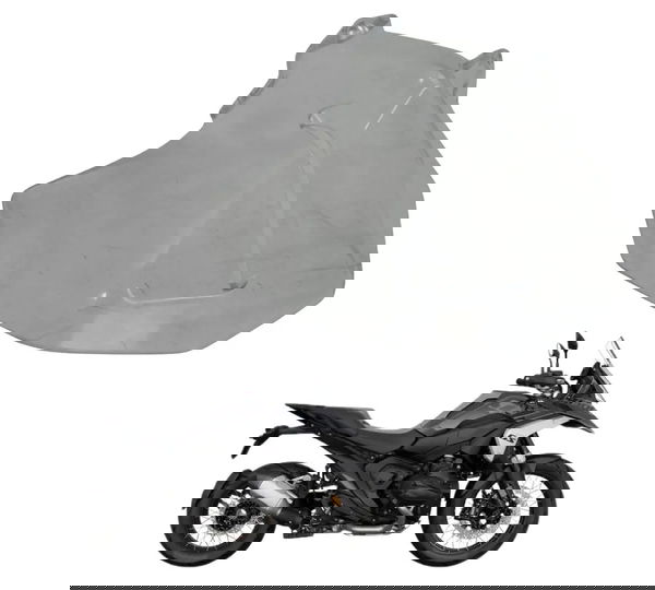 Defletor Ar Esq C/avar Bmw R 1300 Gs Triple Black 24-26 Orig Transparente