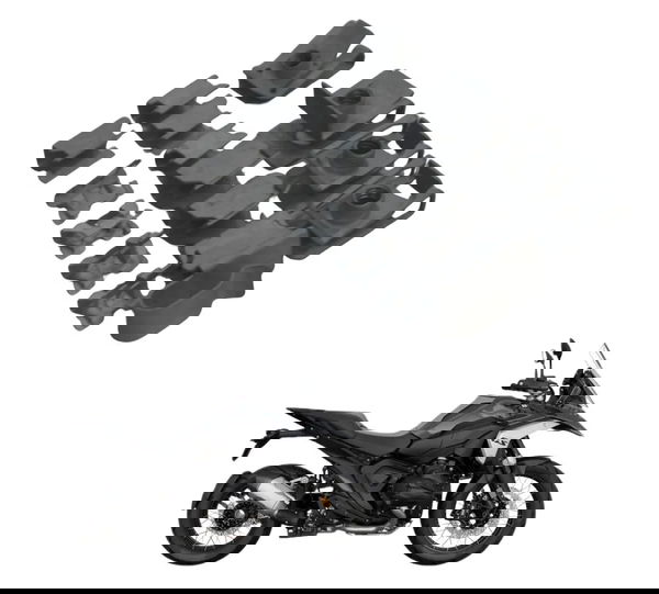 Kit Presilhas Diversas Bmw R 1300 Gs Triple Black 24-26 Orig