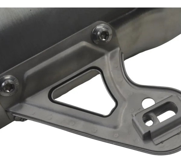 Ponteira Escape Bmw R 1300 Gs Triple Black 24-26 Original