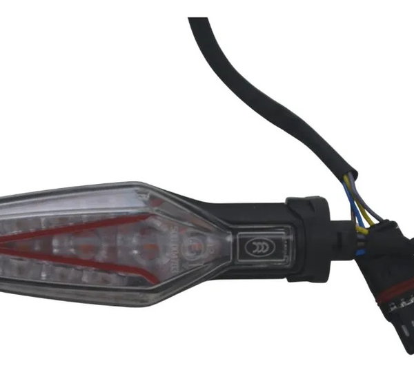 Pisca Traseiro Bmw R 1300 Gs Triple Black 24-26 Original Preto