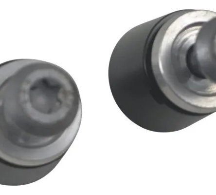 Par Peso Guidão Bmw R 1300 Gs Triple Black 24-26 Original Preto