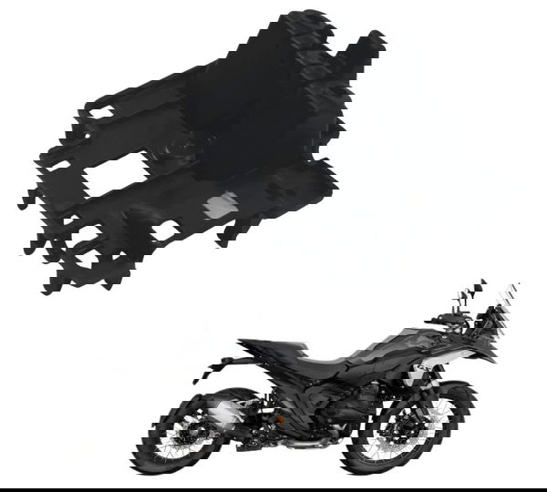 Suporte Radar Dianteiro Bmw R 1300 Gs Triple Black 24-26 Preto
