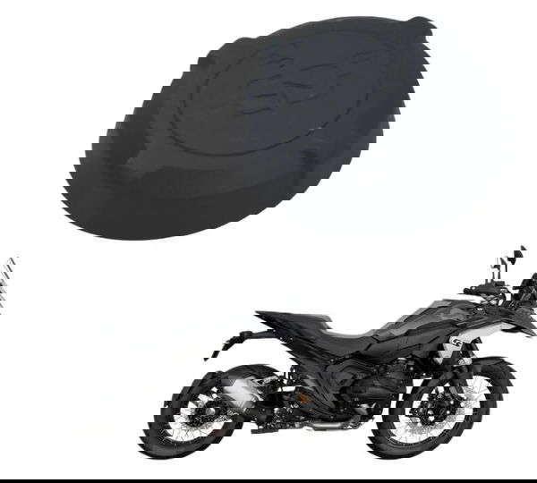 Tampa Acabamento Top Case Bmw R 1300 Gs Triple Black 24-26
