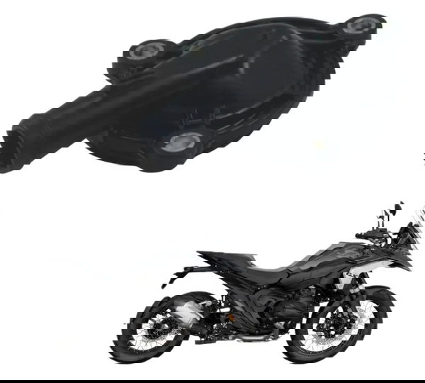 Tampa Respiro Motor Bmw R 1300 Gs Triple Black 24-26 Origina Preto