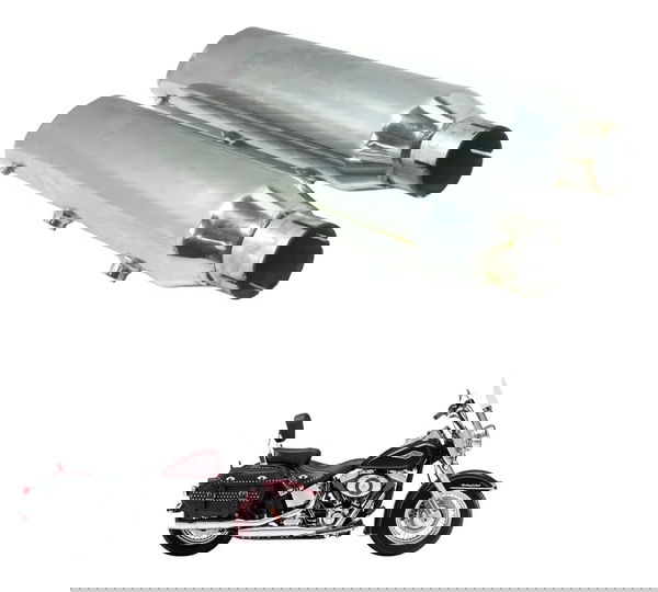 Par Ponteira Esportiva Harley Softail Heritage Classic 11-15