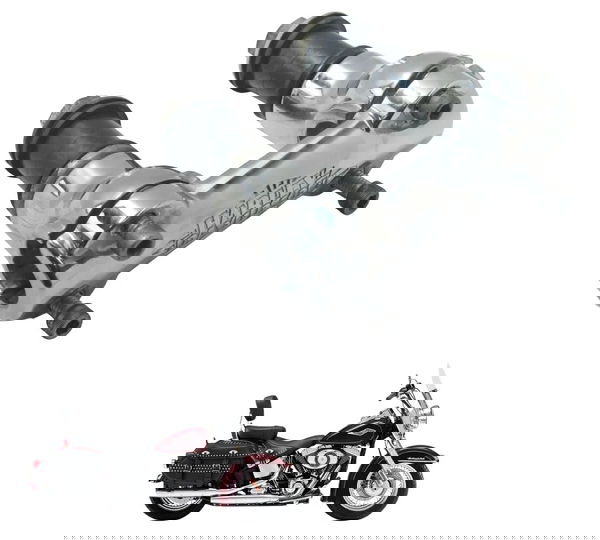 Riser Guidão Harley Softail Heritage Classic 11-15 Original Prateado