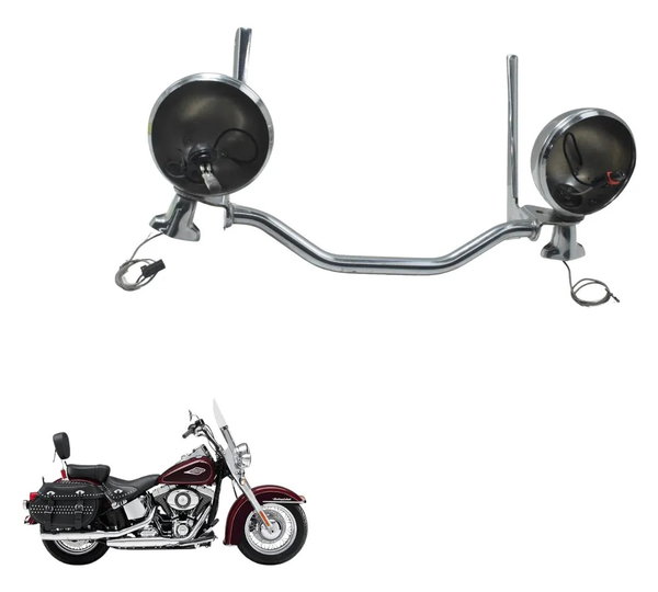 Suporte Farol Auxiliar Harley Softail Heritage Classic 11-15
