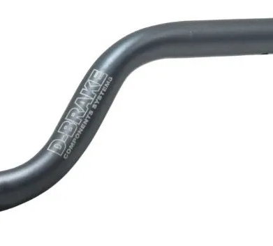 Guidão Alumínio D-brake Naked Universal Esportivo Prateado