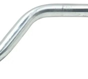 Guidão Empenado Royal Enfield Meteor 350 22-25 Original Prateado