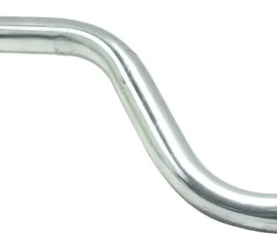 Guidão Empenado Royal Enfield Meteor 350 22-25 Original Prateado