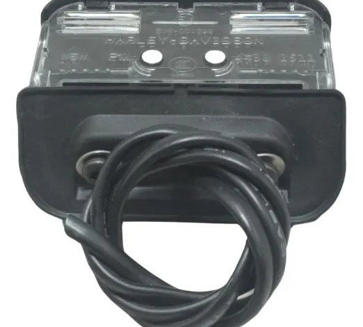 Luz Placa S/ Plug Harley Softail Breakout M8 Fat Boy 18-24 Ambos Lados